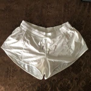 Lululemon white shorts